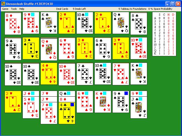 Shenandoah Solitaire Game screenshot